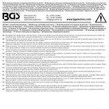 Dorn-sats för bromsar | 28 delar. BGS 2029