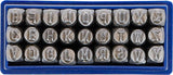 Stansbokstäver | 3 mm. BGS 2030