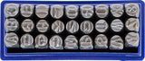 Stansbokstäver | 4 mm. BGS 2031