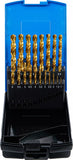 Spiralborr-sats | HSS-G | titan-nitrerat | 1 - 10 mm | 19 delar. BGS 2040