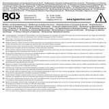 Torsionsbit-sats | Yttre sexkant 6,3 mm (1/4") | 10 delar. BGS Diy 20818