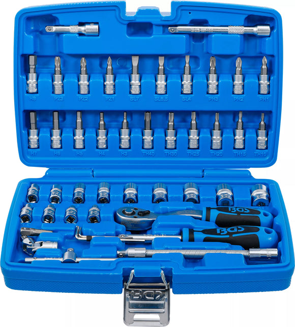 Hylsnyckel-sats | 6,3 mm (1/4