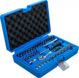 Hylsnyckel-sats Gear Lock | 6,3 mm (1/4") | 39 delar. BGS 2151