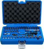 Hylsnyckel-sats Gear Lock | 6,3 mm (1/4") | 39 delar. BGS 2151
