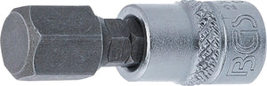 Bit-Insats | 6,3 mm (1/4") | Inre sexkant 10 mm. BGS 2161-10