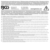 Induktions-Spol-sats för Induktionsvärmare | rak form | för BGS 2169, 3390, 3391 | 8 delar. BGS 2169-2