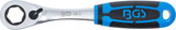 Genomstickbart spärrhandtag | Sexkant 13 mm. BGS 2181-1