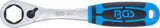 Genomstickbart spärrhandtag | Sexkant 19 mm. BGS 2181-2