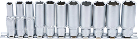 Hylsa-sats Sexkant, djup | 10 mm (3/8