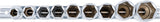 Hylsa-sats Sexkant, djup | 12,5 mm (1/2") | 10 - 24 mm | 9 delar. BGS 2223