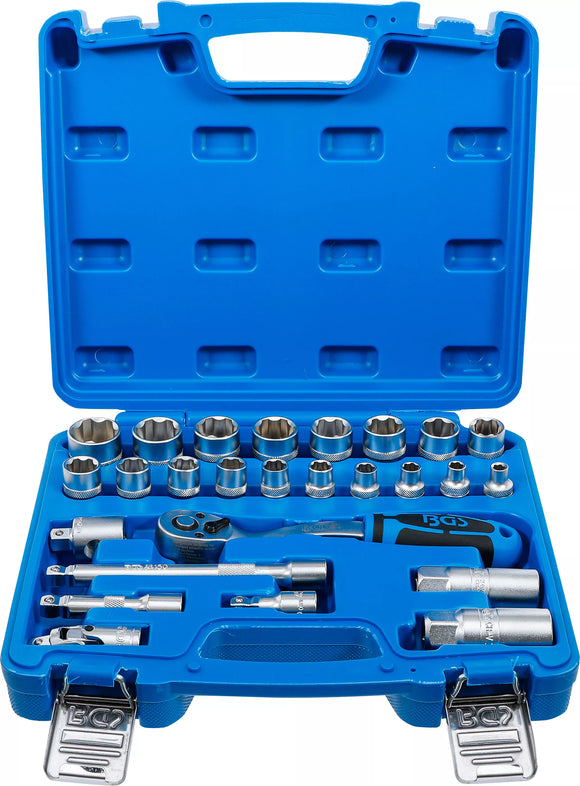 Hylsnyckel-sats vågprofil | 10 mm (3/8