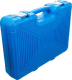Hylsnyckel-sats Gear Lock | 6,3 mm (1/4") / 10 mm (3/8") / 12,5 mm (1/2") | 192 delar. BGS 2247