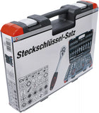 Hylsnyckel-sats | 6,3 mm (1/4") / 10 mm (3/8") / 12,5 mm (1/2") | 172 delar. BGS Diy 2283
