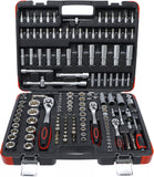 Hylsnyckel-sats | 6,3 mm (1/4") / 10 mm (3/8") / 12,5 mm (1/2") | 172 delar. BGS Diy 2283