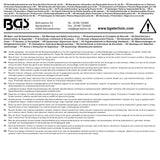 Tom väska för BGS 2290. BGS 2290-LEER