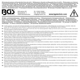 Hylsnyckel-sats Gear Lock | 6,3 mm (1/4") / 10 mm (3/8") / 12,5 mm (1/2") | 218 delar. BGS 2290