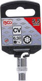 Hylsa Super Lock | 6,3 mm (1/4") | 5,5 mm. BGS 2343