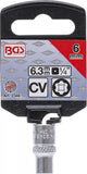 Hylsa Super Lock | 6,3 mm (1/4") | 6 mm. BGS 2346