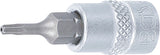 Bit-Insats | 6,3 mm (1/4") | T-Profil (för Torx) med borning T8. BGS 2356