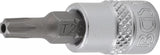 Bit-Insats | 6,3 mm (1/4") | T-Profil (för Torx) med borning T25. BGS 2360