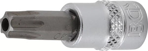Bit-Insats | 6,3 mm (1/4") | T-Profil (för Torx) med borning T40. BGS 2363