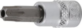 Bit-Insats | 6,3 mm (1/4") | T-Profil (för Torx) med borning T40. BGS 2363