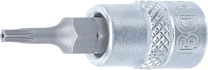 Bit-Insats | 6,3 mm (1/4") | T-Profil (för Torx) med borning T9. BGS 2364