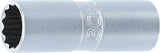 Tändstift-Insats med hållargummi, Tolvkant | 12,5 mm (1/2") | 16 mm. BGS 2385