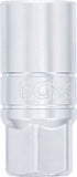 Tändstift-Insats med hållargummi, Tolvkant | 12,5 mm (1/2") | 21 mm. BGS 2386