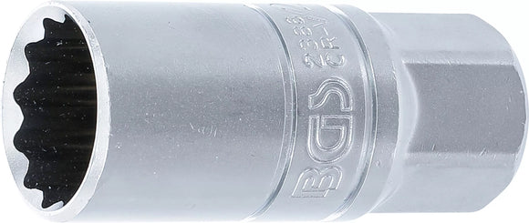 Tändstift-Insats med hållargummi, Tolvkant | 12,5 mm (1/2