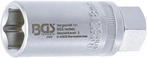 Tändstift-Insats Sexkant | 12,5 mm (1/2") | 18 mm. BGS 2402