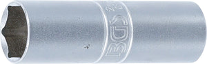 Tändstift-Insats Sexkant | tunnväggig | 12,5 mm (1/2") | 16 mm. BGS 2425