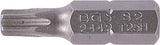 Bit | Längd 25 mm | Yttre sexkant 6,3 mm (1/4") | T-Profil (för Torx) med borrning T25. BGS 2442