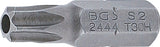 Bit | Längd 25 mm | Yttre sexkant 6,3 mm (1/4") | T-Profil (för Torx) med borrning T30. BGS 2444