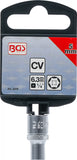 Hylsa Sexkant | 6,3 mm (1/4") | 5 mm. BGS 2476