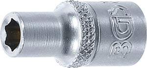 Hylsa Sexkant | 6,3 mm (1/4") | 5 mm. BGS 2476