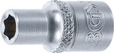 Hylsa Sexkant | 6,3 mm (1/4") | 5 mm. BGS 2476