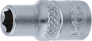 Hylsa Sexkant | 6,3 mm (1/4") | 6 mm. BGS 2478