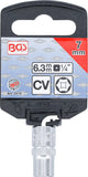 Hylsa Sexkant | 6,3 mm (1/4") | 7 mm. BGS 2479