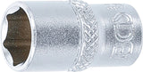 Hylsa Sexkant | 6,3 mm (1/4") | 10 mm. BGS 2482