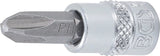 Bit-Insats | 6,3 mm (1/4") | Krysspår PH3. BGS 2489