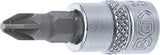 Bit-Insats | 6,3 mm (1/4") | Krysspår PZ2. BGS 2491