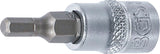 Bit-Insats | 6,3 mm (1/4") | Inre sexkant 4 mm. BGS 2498