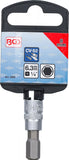 Bit-Insats | 6,3 mm (1/4") | Inre sexkant 8 mm. BGS 2502