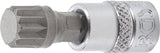 Bit-Insats | 6,3 mm (1/4") | Inre mångtandad (för XZN) M10. BGS 2506