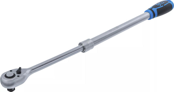 Omställbart Spärrhandtag, utdragbart | extra lång | 12,5 mm (1/2