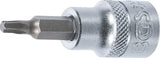 Bit-Insats | 10 mm (3/8") | T-Profil (för Torx) T20. BGS 2542