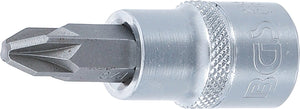 Bit-Insats | 10 mm (3/8") | Krysspår PZ3. BGS 2552