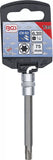 Bit-Insats | Längd 75 mm | 6,3 mm (1/4") | T-Profil (för Torx) T35. BGS 2565-75