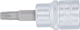 Bit-Insats | 10 mm (3/8") | T-Profil (för Torx) med borning T27. BGS 2573
